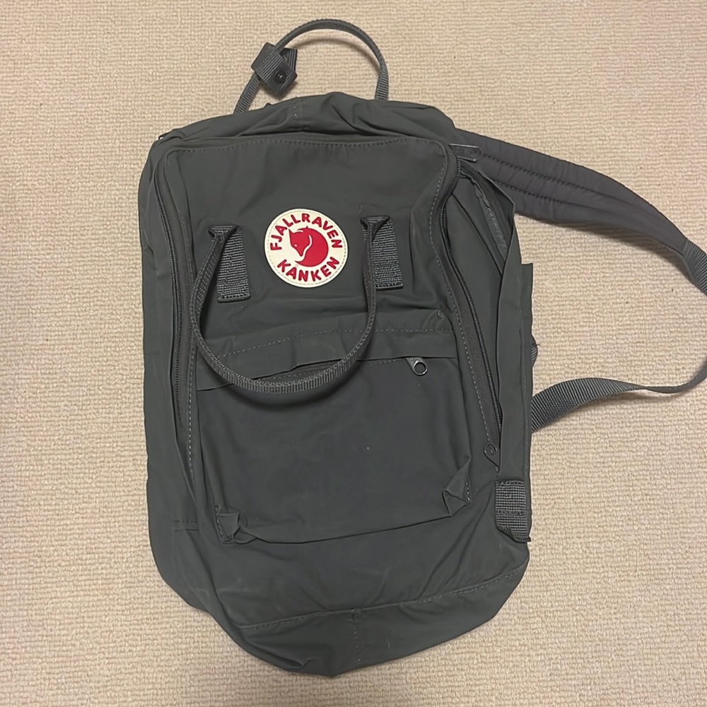 Fjallraven Kaken backpack, grey